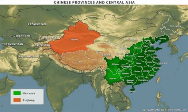 map-of-china-and-xinjiang-121919